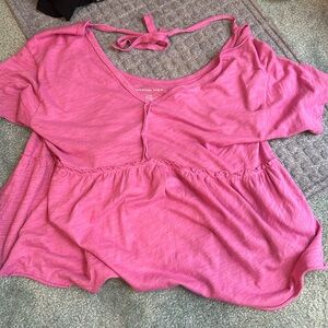 NWOT American Eagle Babydoll Top